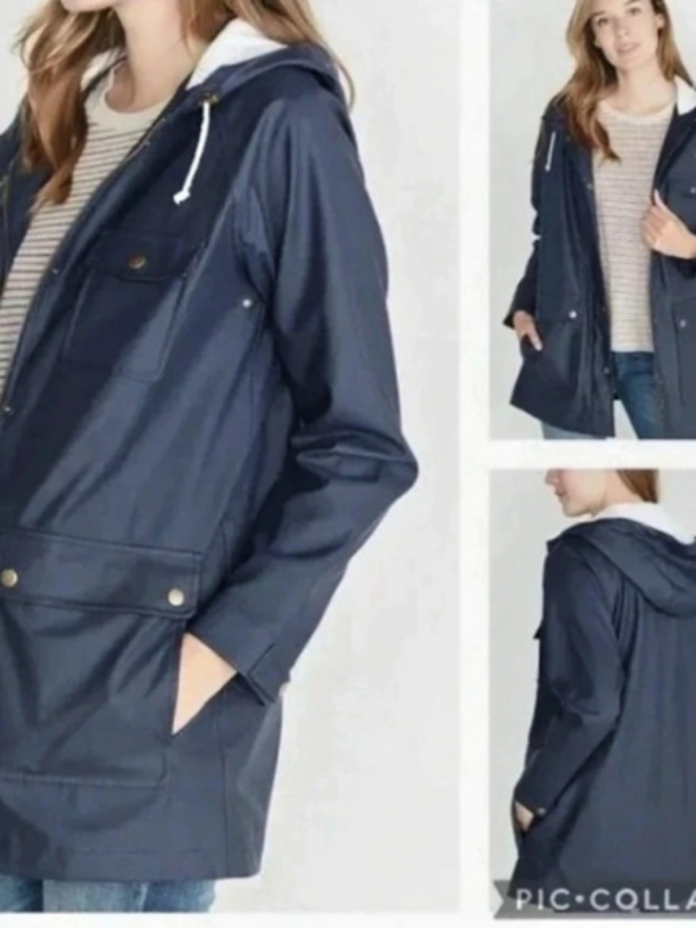 Marine Layer Womens Small Rain Jacket - Picture 2 of 5